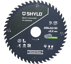 Пильный диск SHYLD по дереву твердосплавный 200x32/30 мм, 48 зубьев 6692469