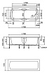 Акриловая ванна 1MarKa Agora 170x75