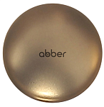 Накладка на донный клапан Abber AC0014MMG керамика, матовое золото