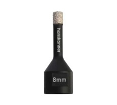Коронка алмазная 8x60 мм, M14 для УШМ Hanskonner H1055-10-08