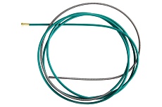 Канал направляющий стальной зеленый (3.5 м; 2-2.4 мм) TopWeld TW.212.824351