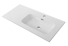 Раковина Cezares CZR-8095-100-R 100 см правая, белый