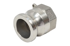 Нержавеющий камлок TITAN LOCK тип A ниппель, внутр. резьба BSP 1 1/2&quot;, AISI316 TL150ASS316