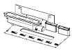 Сифон TECEdrainprofile 673001 DN40, боковой слив, низкий