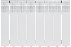 Радиатор алюминиевый литой Oasis eco 350/80/8 4640130986063