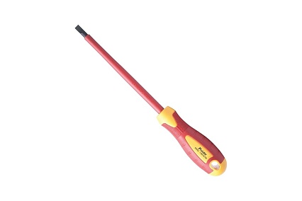Отвертка ProsKit диэлектрическая 1000В (- 6.5x150) SD-810-S6.5 (аналог SD-800-S6.5) С00040253