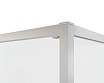 Душевой уголок Vincea Теси (Tesi) VSRW-7TS9090CLGM 90x90 вороненая сталь, стекло прозрачное