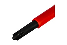 Диэлектрическая отвертка КОБАЛЬТ Ultra Grip FL/PZ-1x80 мм, CR-V, двухкомпонентная рукоятка 799-727