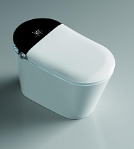 Электронный приставной унитаз Timo TЕ-741B с функцией биде
