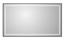 Зеркало BelBagno SPC-KRAFT-1400-800-LED-TCH-WARM-NERO 140x80 см антипар, черный