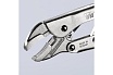 Ручной зажим Knipex круг 30 мм, квадрат 20 мм,под ключ 30 мм,штрихкод на ручках KN-4104180EAN