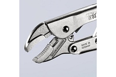 Ручной зажим Knipex круг 30 мм, квадрат 20 мм,под ключ 30 мм,штрихкод на ручках KN-4104180EAN
