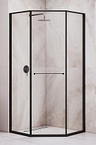 Душевой уголок RGW Stilvol SV-82B R 80x120 прозрачное, черный 33328282-14R