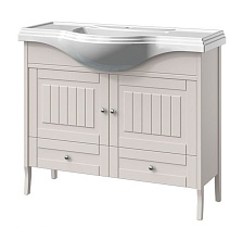 Мебель для ванной Caprigo Genova 105 см, 1 ящик, 2 дверцы, керамик