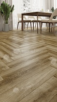 Ламинат Alpine Floor Herringbone 12 Pro Дуб Марсель 606x101x12 мм, LF106-9B