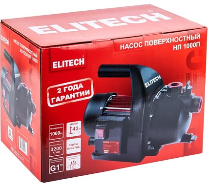 Насос Elitech НП 1000П 205644
