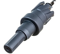 Коронка по металлу HM (28х28 мм; хвостовик 13 мм; комплект) D.BOR HS-HM-28-028-T
