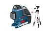 Линейный лазер Bosch GLL 2-80 P со штативом BS150 0601063201