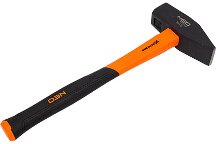 Столярный молоток Neo Tools 2000 г, рукоятка из стекловолокна 25-149