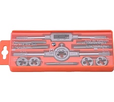 Набор метчиков и плашек Harden профессиональный, 12 предметов 610457