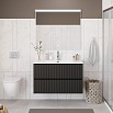 Мебель для ванной BelBagno Uno 100 см Темно-серый матовый