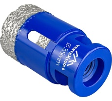 Коронка алмазная 35x35 мм для УШМ Vertextools 333-35-35