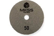 Алмазный гибкий шлифовальный круг MKSS Toolbox MK2604 АГШК Ø100 Р50 для мокрой шлифовки MKSS MK26040050