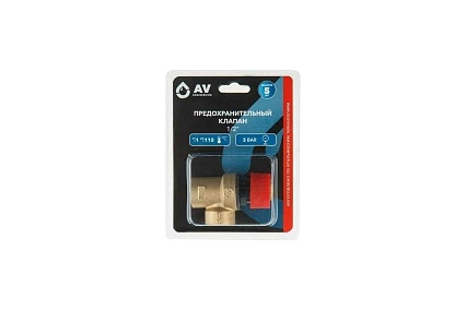 Предохранительный клапан AV Engineering 1/2 3 бар AVE3690130