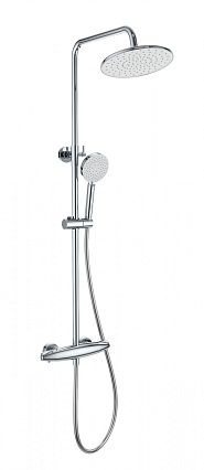 Душевая стойка Wonzon&Woghand Capsule WW-B3031-A-CR термостат, хром
