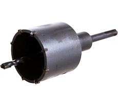 Коронка по бетону в сборе (65х60 мм; М22; SDS-plus) Сибртех 703297