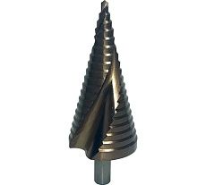 Сверло ступенчатое по металлу Extreme COBALT 4-40 мм, 19 ступеней РОСОМАХА 705005