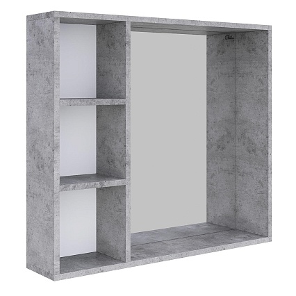 Мебель для ванной Onika Девис 80 см бетон чикаго