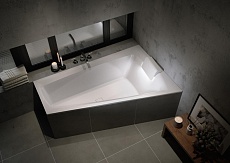 Акриловая ванна Riho Still Smart B102009005 170x110 с функцией Riho Fall, L
