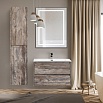 Зеркало BelBagno SPC-KRAFT-685-885-TCH-WARM-NERO 70x90 см антипар, черный в алюминиевой раме