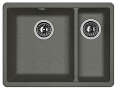 Кухонная мойка Florentina Вега 33.5x16 см, черный FG