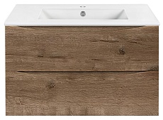 Тумба с раковиной Vincea Mia 80 см V.Oak