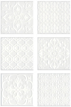 Керамическая плитка Kerama Marazzi Суррей белый 20х20 см, 5226