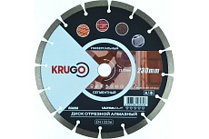 Диск алмазный сегмент 230x10x22 мм KRUGO RSA09A
