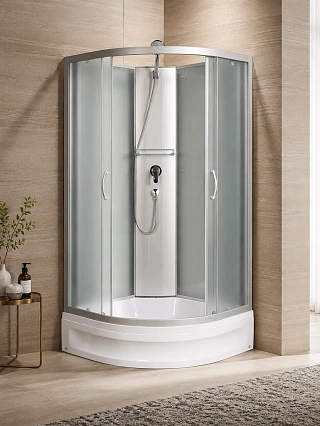 Душевая кабина River Nara 70/24 MT 70x70 белый, матовое, без крыши