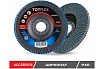 Круг лепестковый торцевой AGGRESSOR 2 125x22 мм, Z, Р40, 35 шт TOTFLEX 4631166199572
