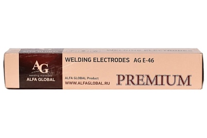 Электроды AG ОК 46 4x350 мм, 5 кг Alfa Global AGОК46-4,0
