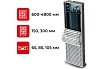 Встраиваемый внутрипольный конвектор с решеткой Techno Power KVZ 300-85-3700 RH04000851К