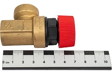 Предохранительный клапан ВР 1/2 латунный 6 bar Uni-Fitt 240G6022