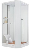 Душевая кабина Orans OLS-SR89101 LS white с паром левая