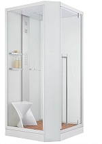 Душевая кабина Orans OLS-SR89101 LS white с паром левая