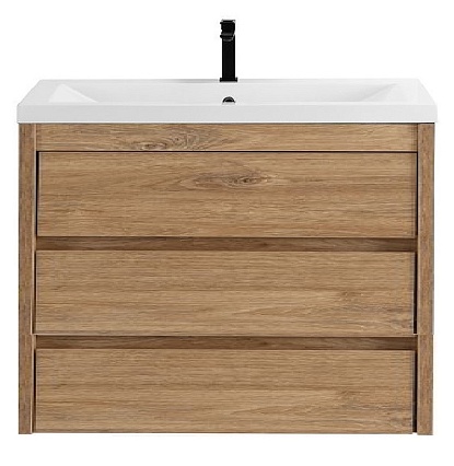 Тумба с раковиной Art&Max Family-M 90 см, 3 ящика