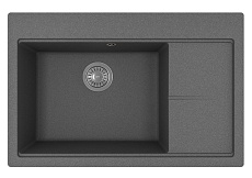 Кухонная мойка Florentina Россана 78 см черный FS, 20.500.C0780.102