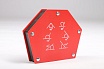 Угольник магнитный шестигранный Plazweld PWE75LBS, 33 кг (Welding magnet) PWE75LBSH