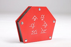 Угольник магнитный шестигранный Plazweld PWE75LBS, 33 кг (Welding magnet) PWE75LBSH