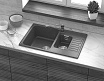 Кухонная мойка GranFest Quarz GF-Z21K 74 см серый